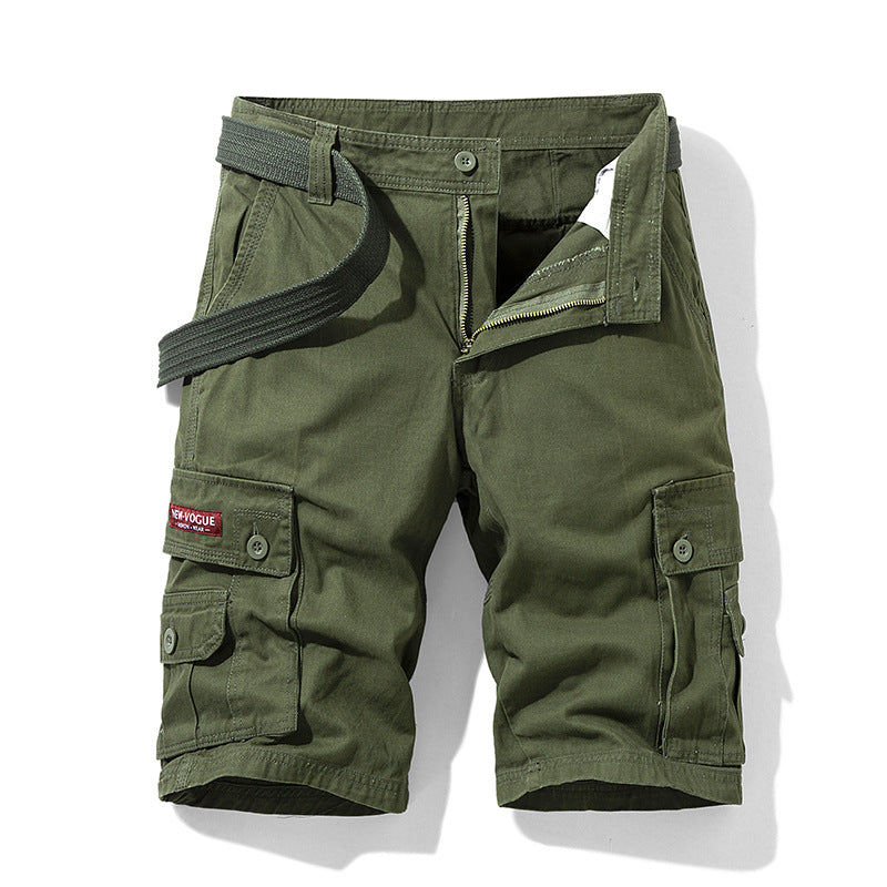 Men's Multi-Pocket Cargo Shorts
