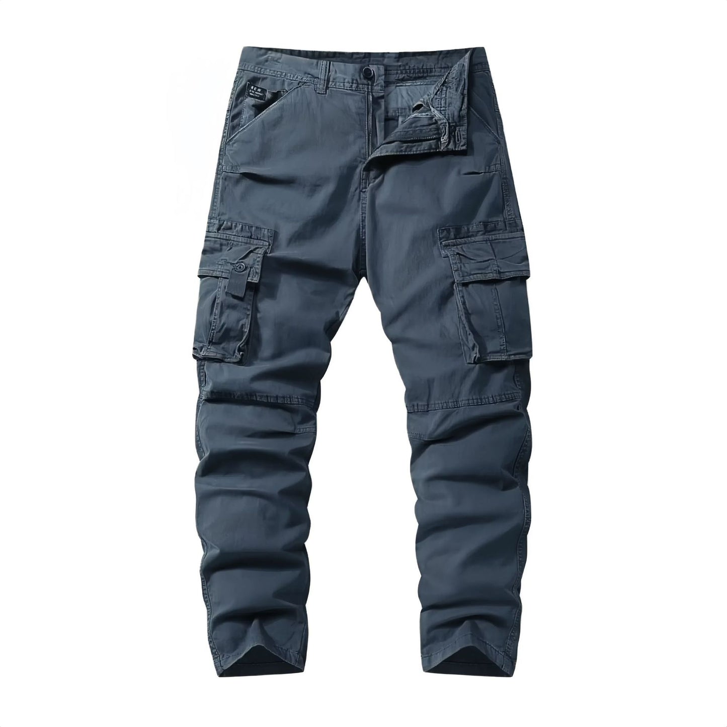 Men's Heavy-Duty Camouflage Cotton Cargo Pants