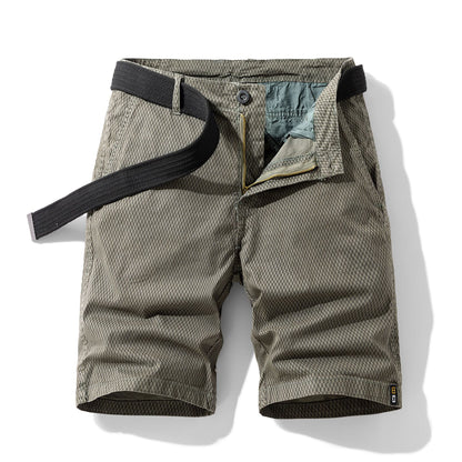 Men's Stripes Trendy Cotton Cargo Shorts