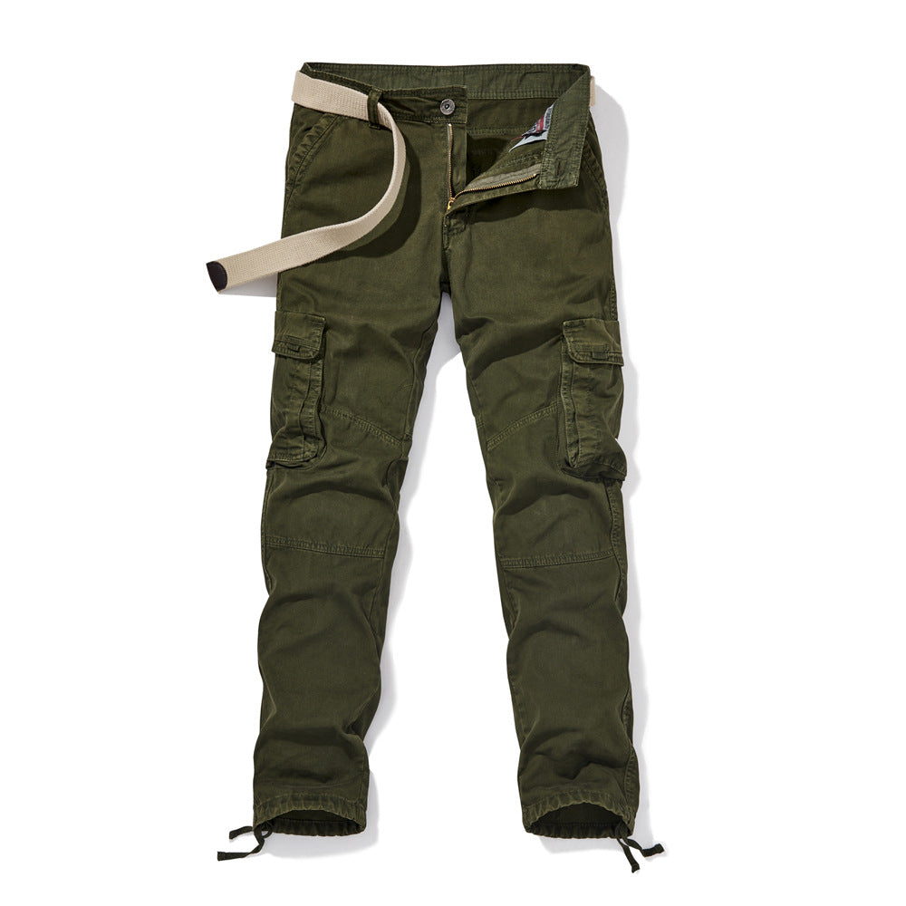 Men's Vintage Camouflage Cotton Cargo Pants