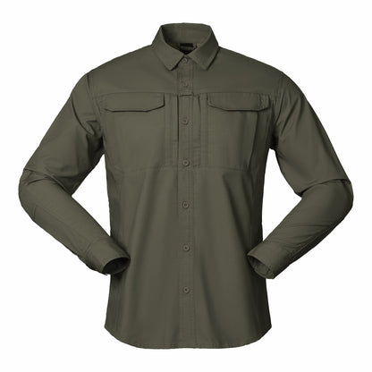 Men's Cotton Long-Sleeved Shirt