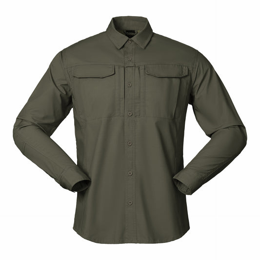 Men's Cotton Long-Sleeved Shirt