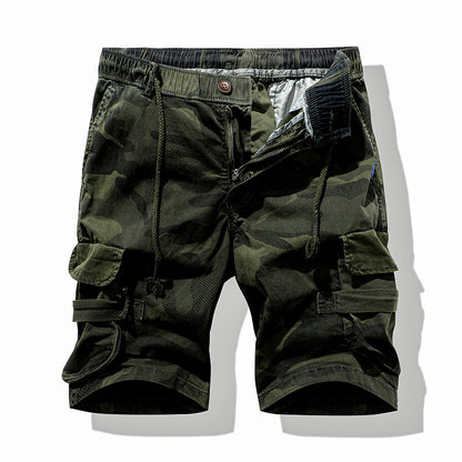 Men's Cotton Camouflage Cargo Shorts