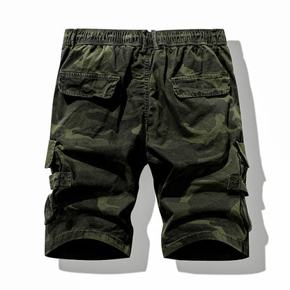 Men's Cotton Camouflage Cargo Shorts