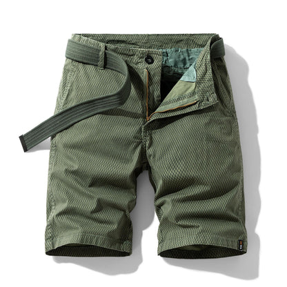 Men's Stripes Trendy Cotton Cargo Shorts