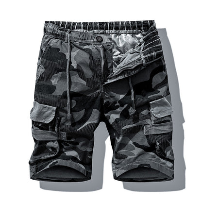 Men's Cotton Camouflage Cargo Shorts