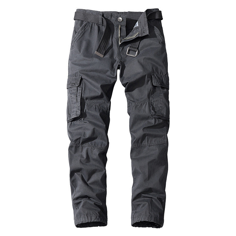 Men's Military Style Camouflage Cotton Cargo Pants