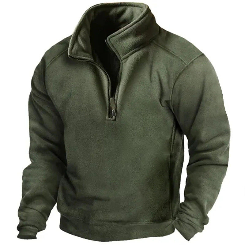 Men’s Polar Fleece Half-Zip Sweatshirt