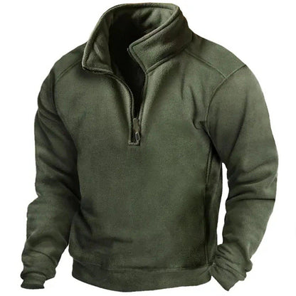 Men’s Polar Fleece Half-Zip Sweatshirt