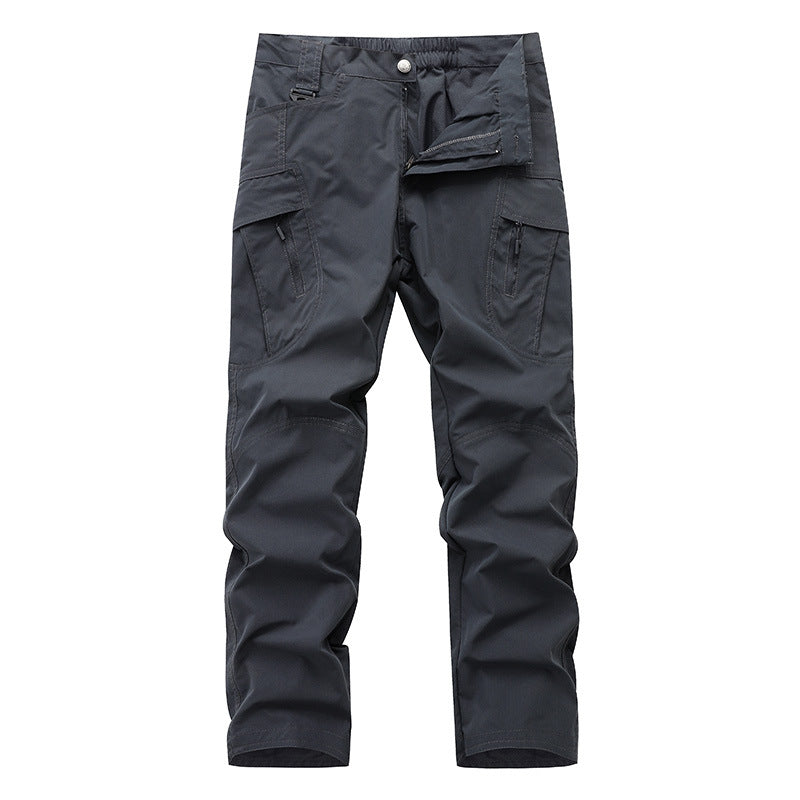 Men's Rugged Camouflage Cotton Cargo Pants