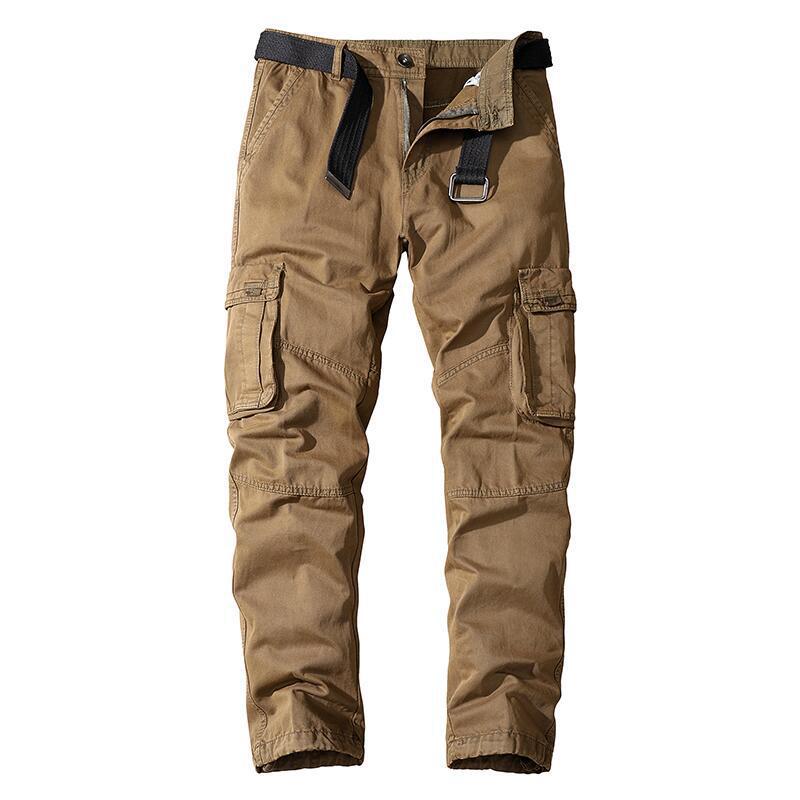 Men's Casual Straight Cargo Pants