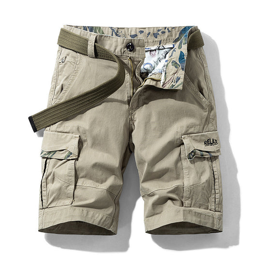 Men's Lightweight Cotton Cargo Shorts