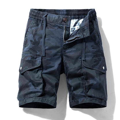 Men's Camouflage Cotton Cargo Shorts
