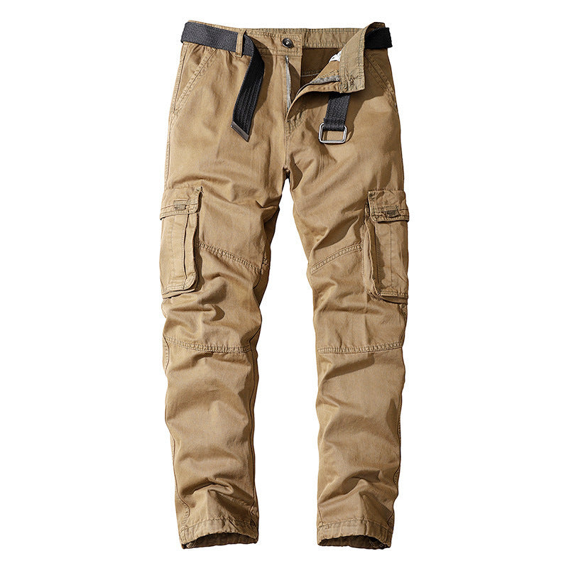 Men's Casual Straight Cargo Pants