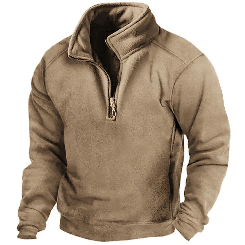 Men’s Polar Fleece Half-Zip Sweatshirt