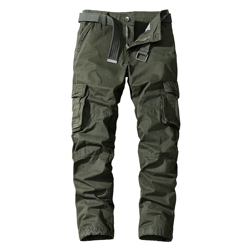 Men's Casual Straight Cargo Pants