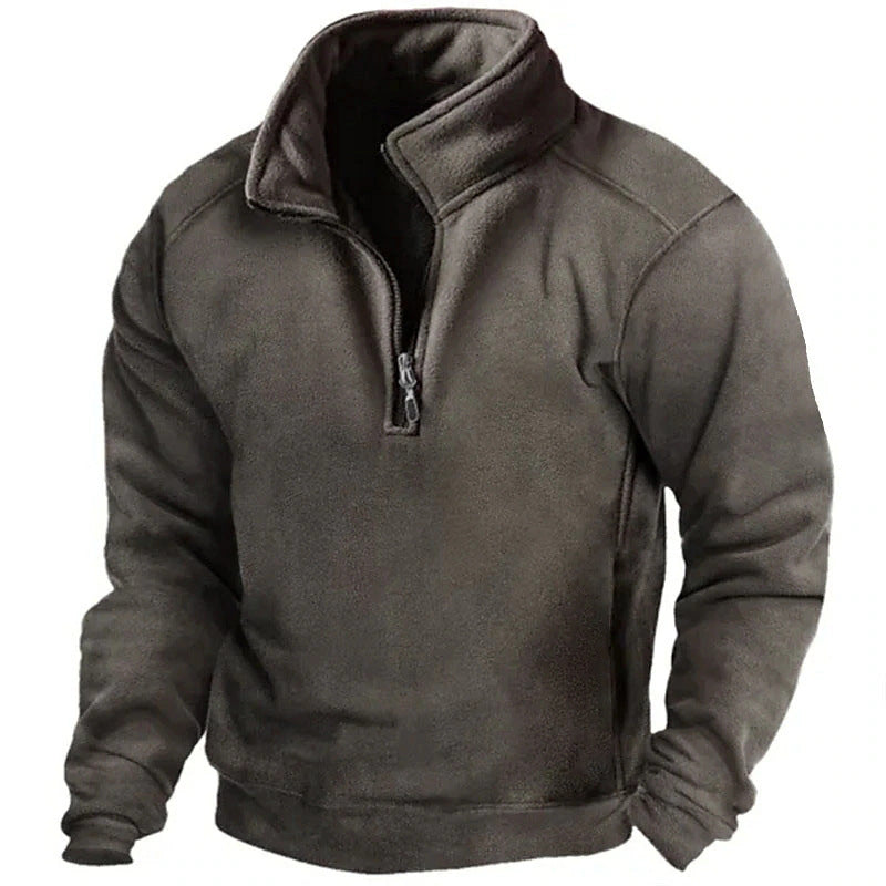 Men’s Polar Fleece Half-Zip Sweatshirt