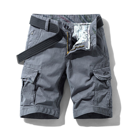 Men's Lightweight Cotton Cargo Shorts