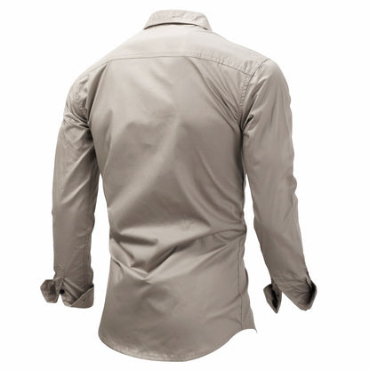 Men's Cotton Military Utility Shirt