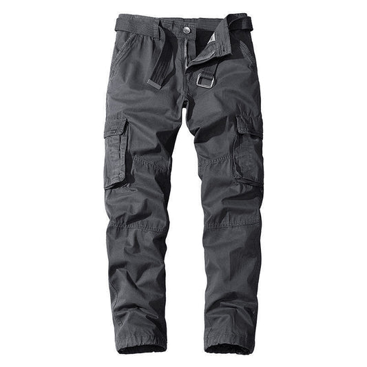 Men's Casual Straight Cargo Pants