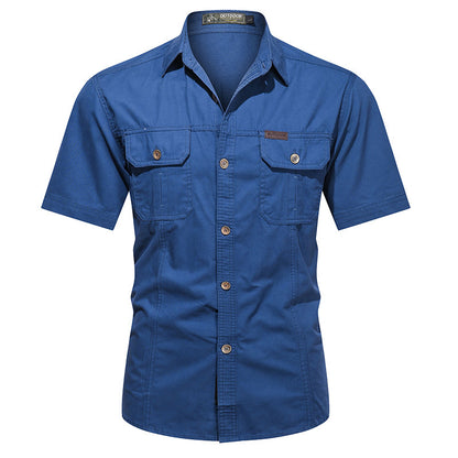 Men's Cotton Military Field Shirt