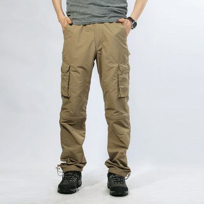 Men's Detachable Two-Section Pants Outdoor Sports Pants