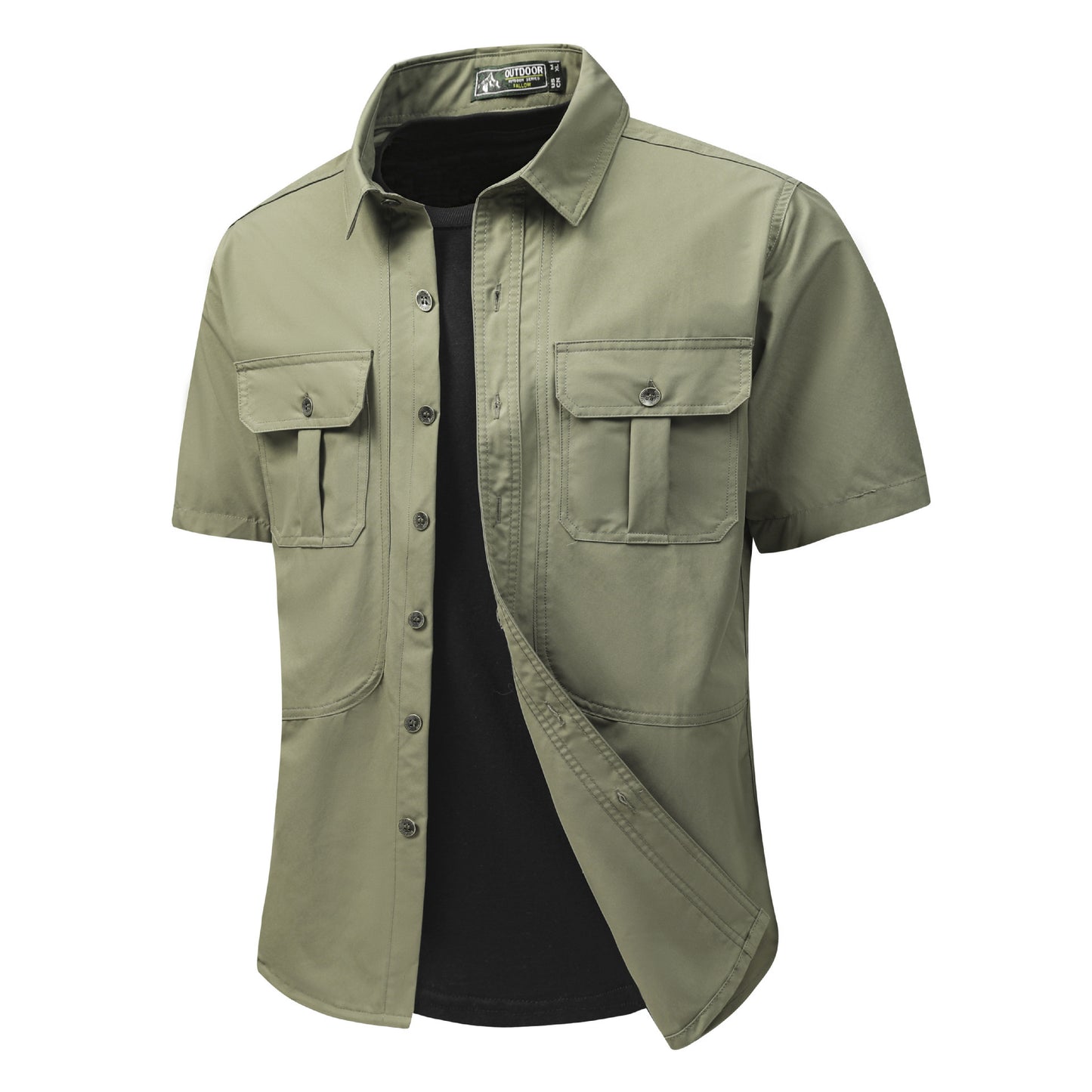 Men's Outdoor Breathable Multi-Pocket Shirt