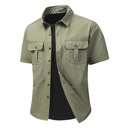 Men's Outdoor Breathable Multi-Pocket Shirt