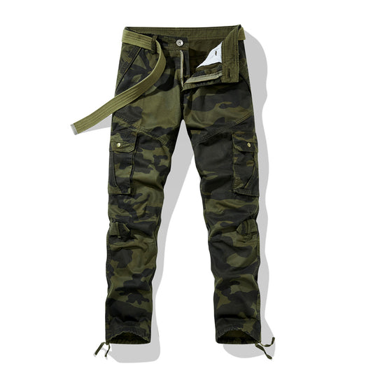 Men's Camouflage Cotton Cargo Pants
