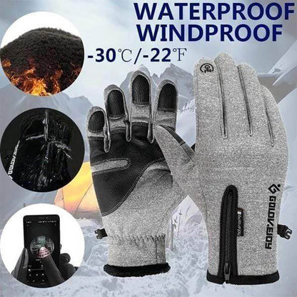 Unisex Winter Warm Waterproof Touch Screen Gloves