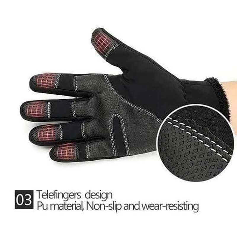 Unisex Winter Warm Waterproof Touch Screen Gloves