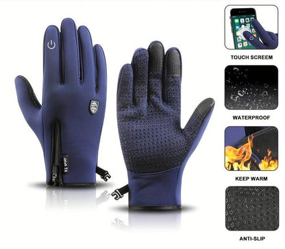 Tufflio Rechargeable Heated Electric touchscreen Gloves