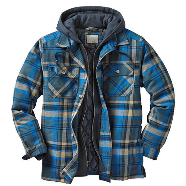 Men’s Ranger Hooded Fleece Shirt Jacket