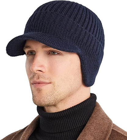 Tufflio Elastic Warm Ear Protection Knitted Hat
