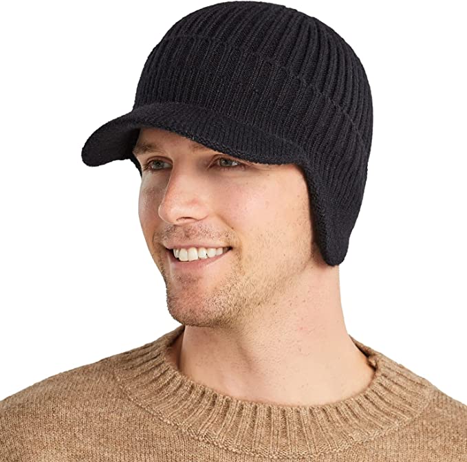 Tufflio Elastic Warm Ear Protection Knitted Hat