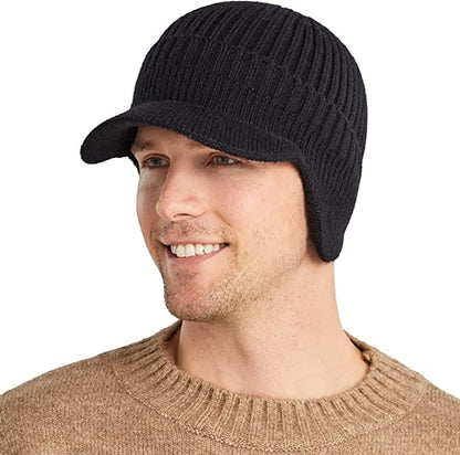 Tufflio Elastic Warm Ear Protection Knitted Hat