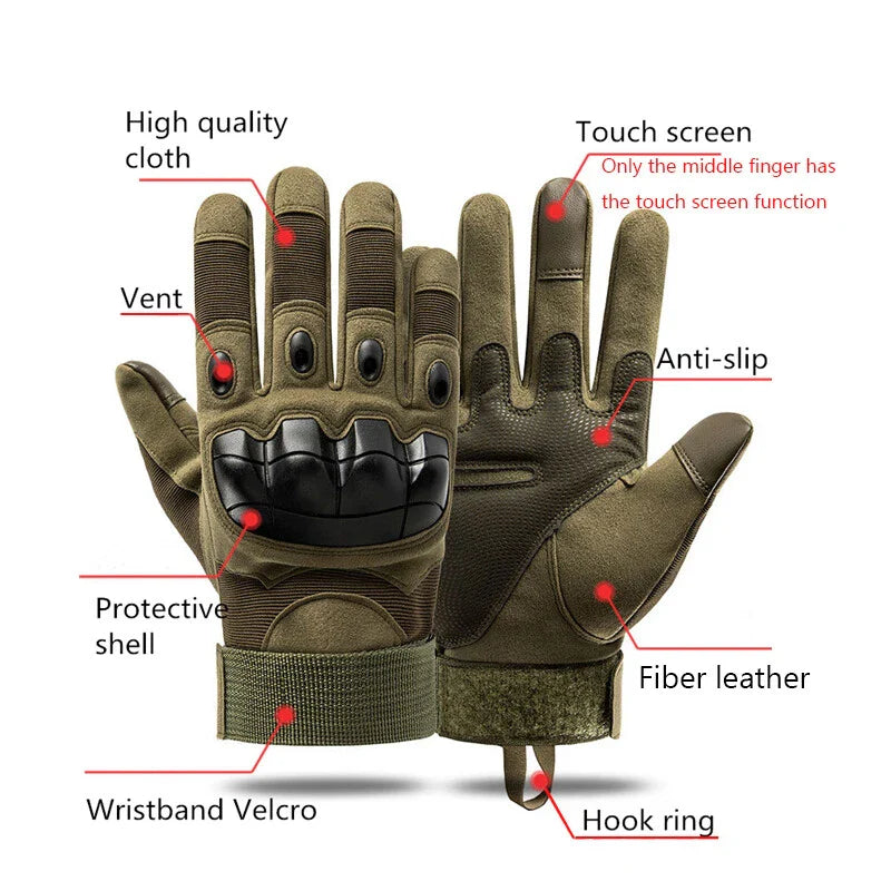 Tufflio Indestructible Protective Tactical Gloves