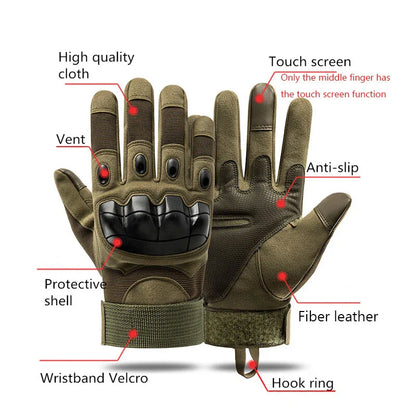 Tufflio Indestructible Protective Tactical Gloves